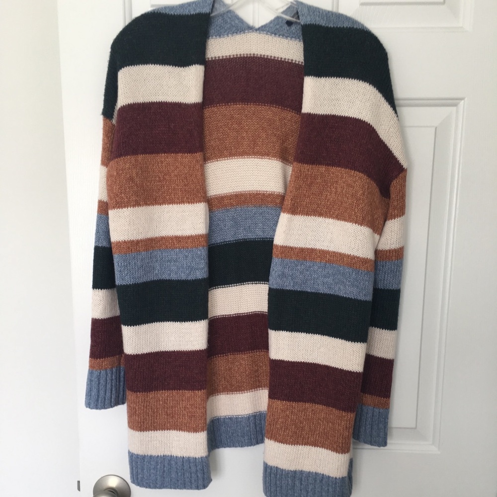 AEO Striped Cardigan